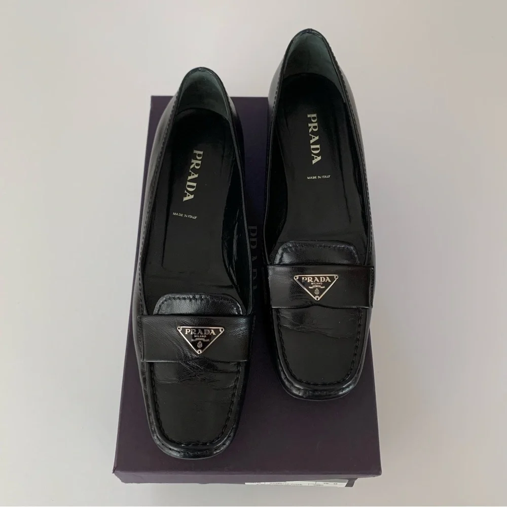 Prada Women’s Size 38 Calzature Donna Loafers - Picture 4 of 11